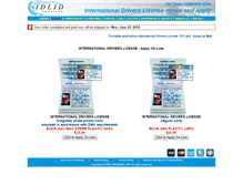 Tablet Screenshot of idlid.com